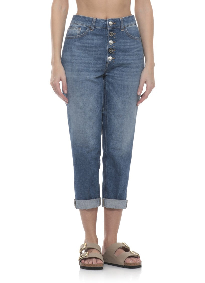 Dondup Blue Koons Bot Gioie Jewel Jeans