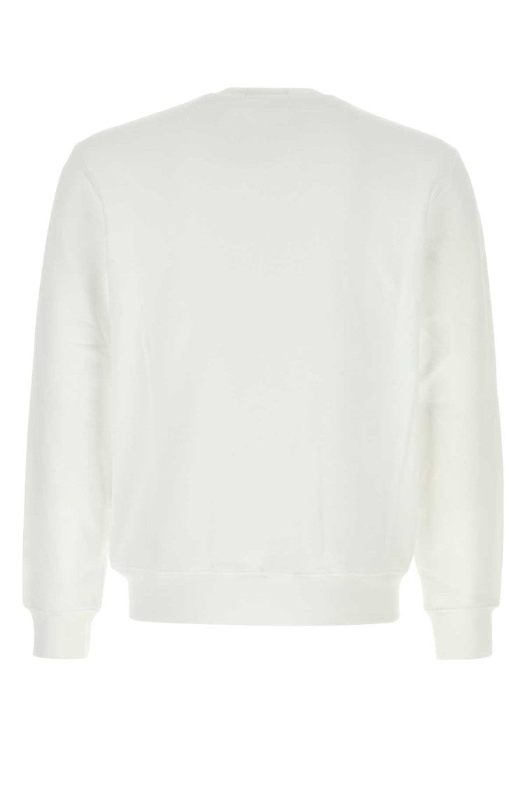 Polo Ralph Lauren White Cotton Blend Sweatshirt