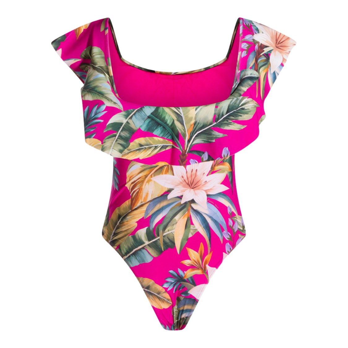 Farm Rio Vibrant Sea-Inspired Swimsuit With Playful Motifs