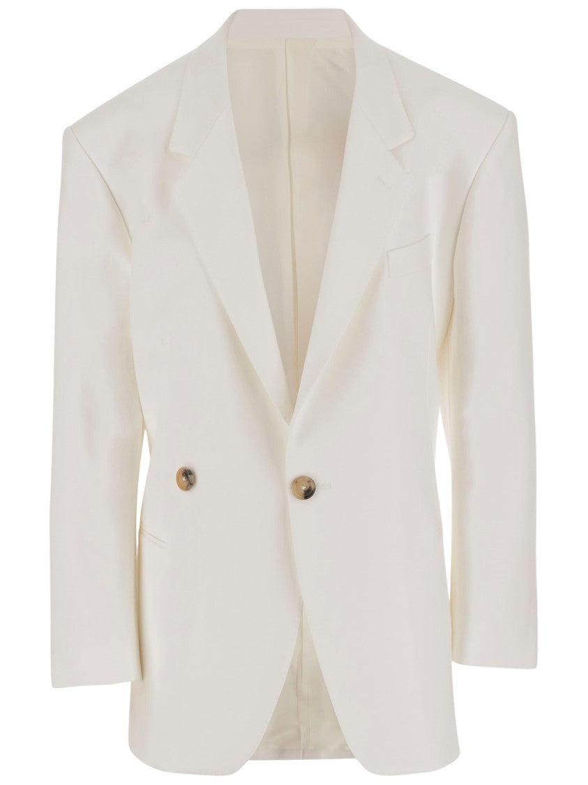 Armarium Hubby Single-Breasted Cotton Jacket