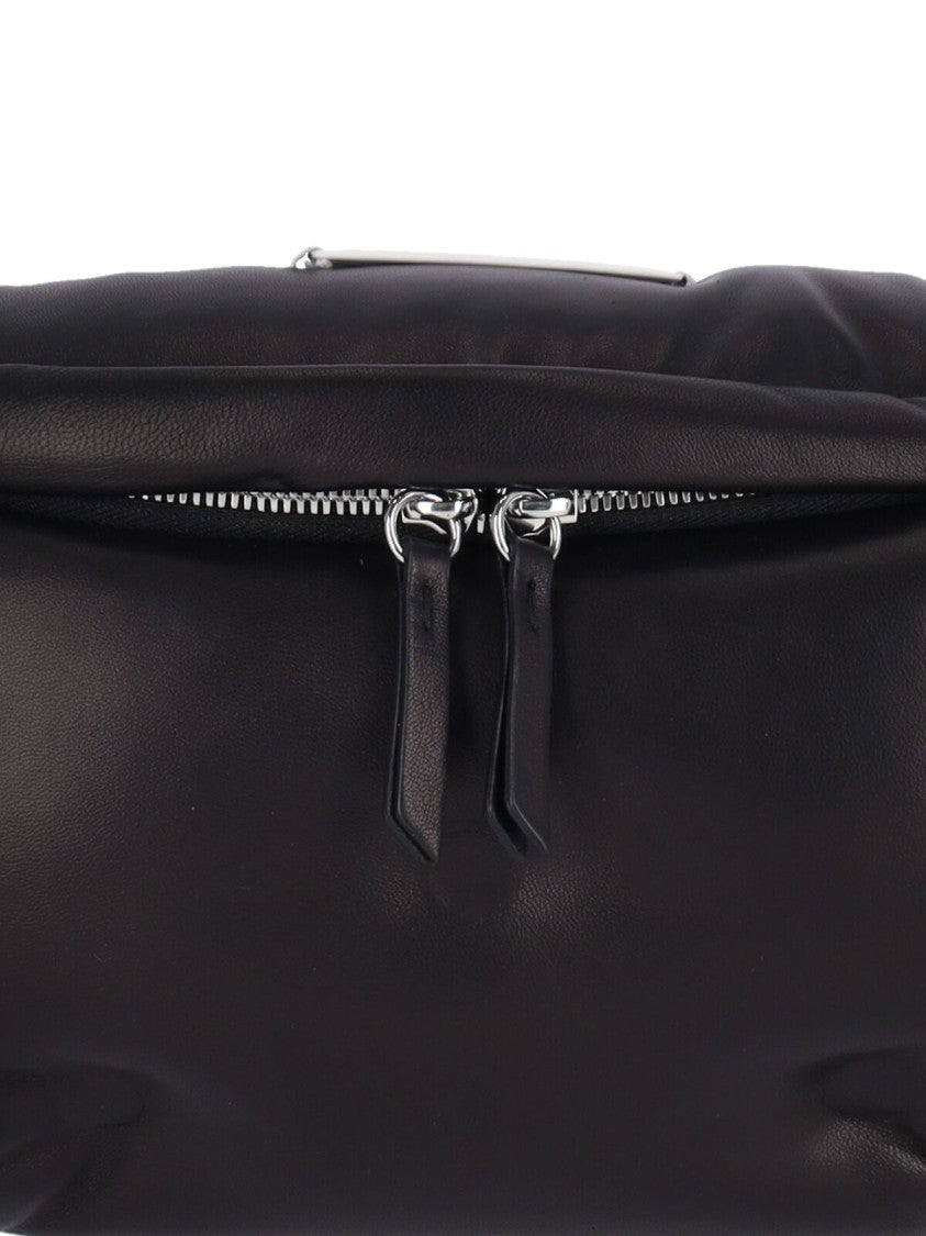 Maison Margiela Quilted Nappa Leather Black Glam Slam Bag