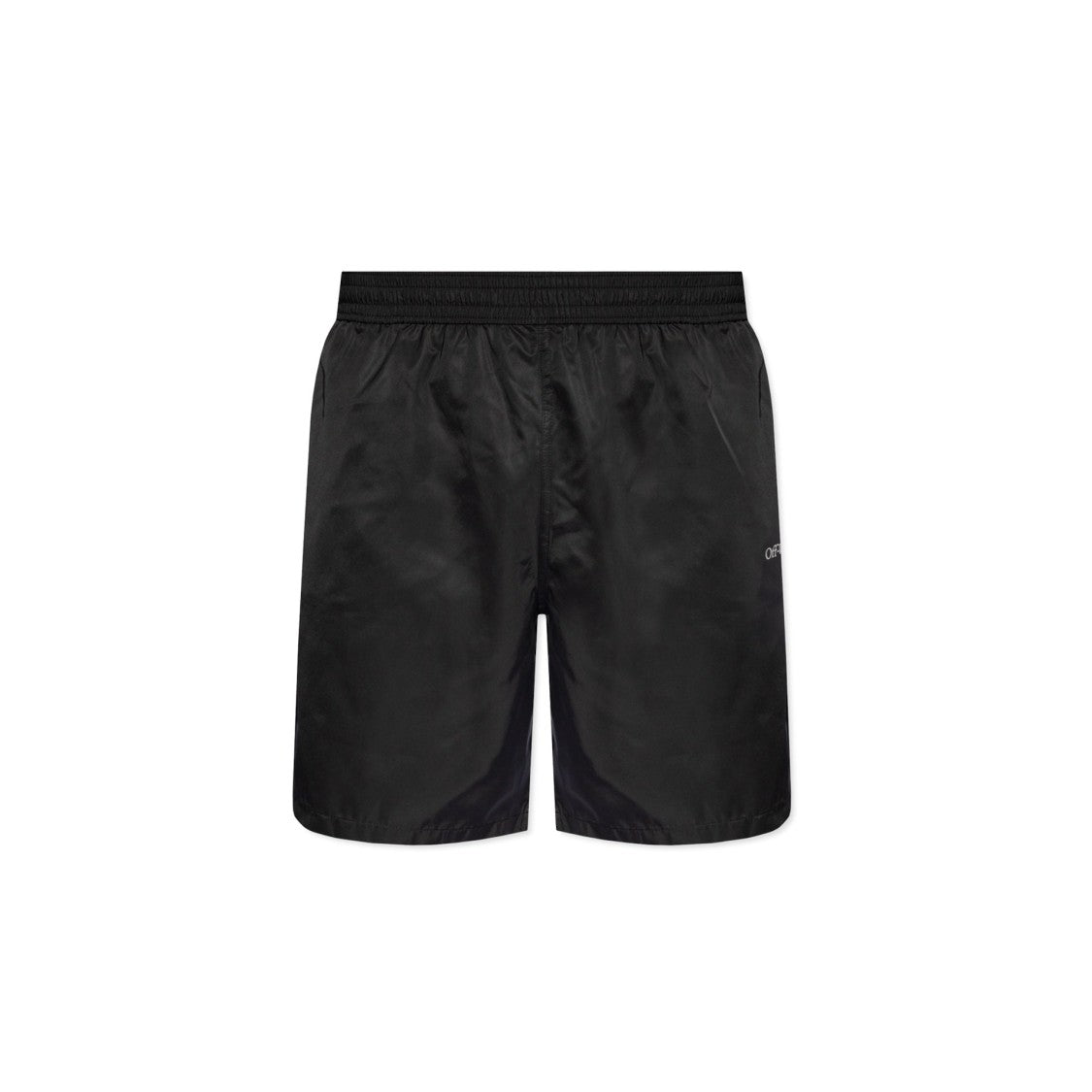 Off-White Elasticated Waist Swim Shorts