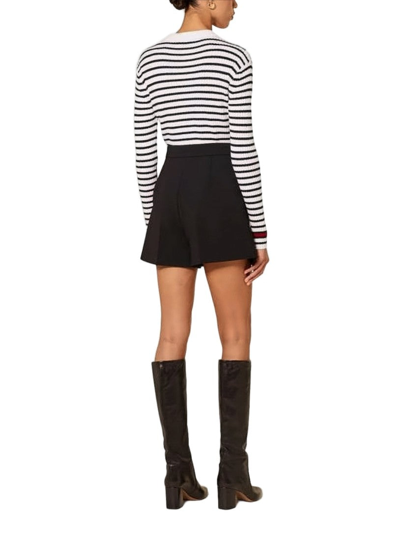 Max Mara Tailored High-Waisted Shorts With Structured Silhouette