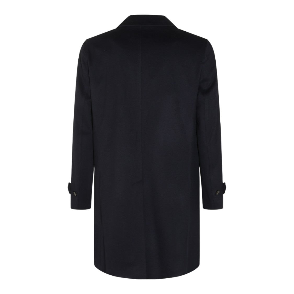 Lardini Long Coat With Minimalist Design And Tailored Finish
