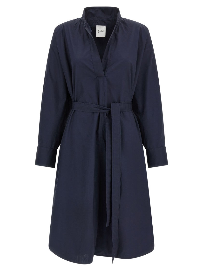 Nude Chemisier Dress