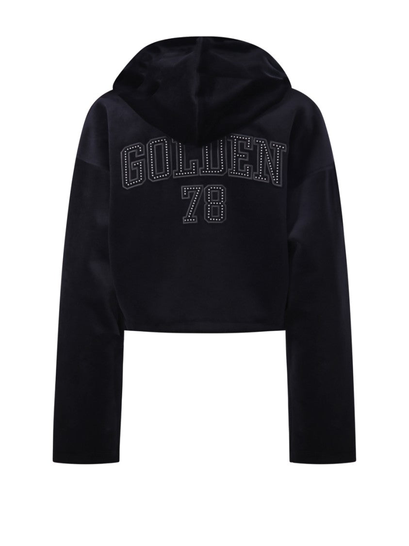 Golden Goose Boxy Hoodie Sweatshirt Scuba