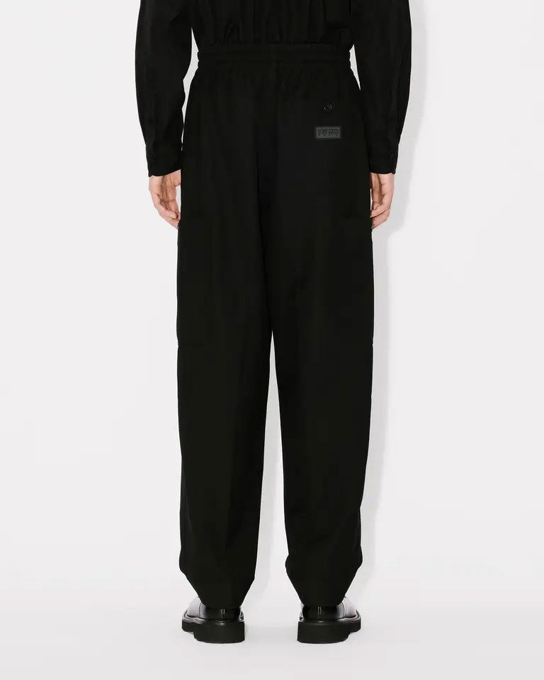 Kenzo Fluid Wool Cargo Jog Pants
