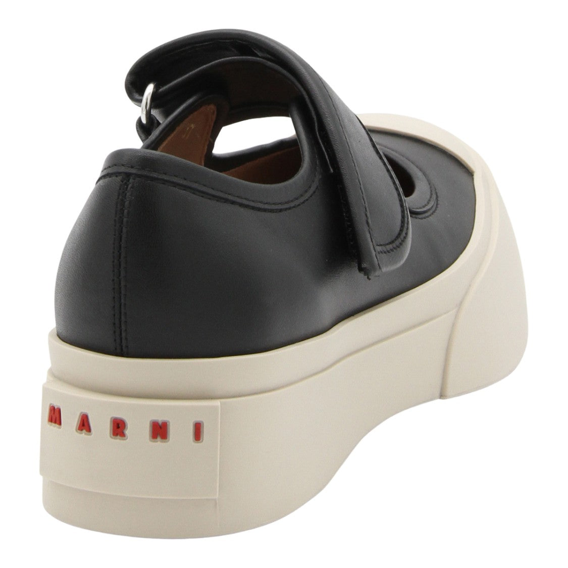 Marni Platform Mary Jane Sneakers With Red Details