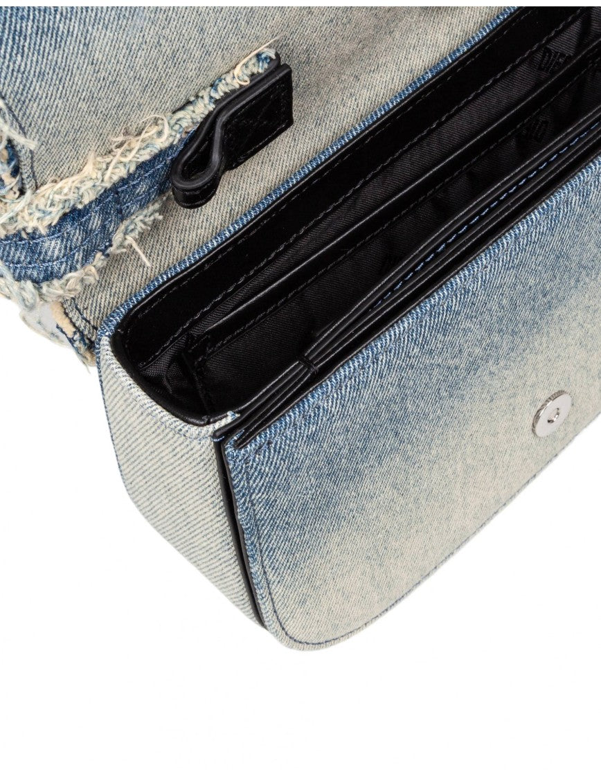 Diesel 1Dr Denim Canvas Shoulder Bag
