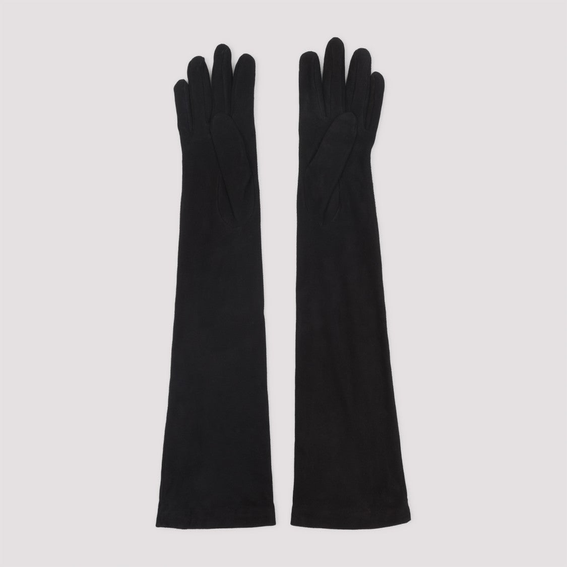Giorgio Armani Black Lamb Leather Gloves