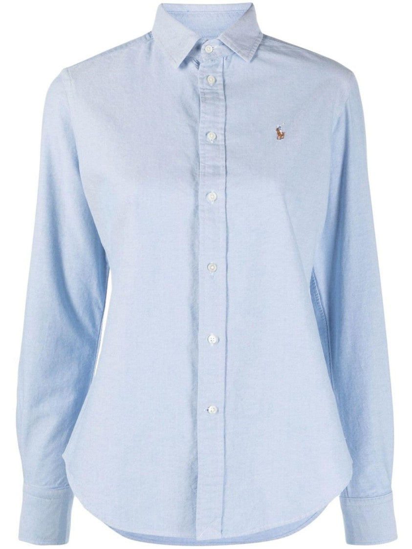 Polo Ralph Lauren Light Blue Long Sleeve Tailored Shirt