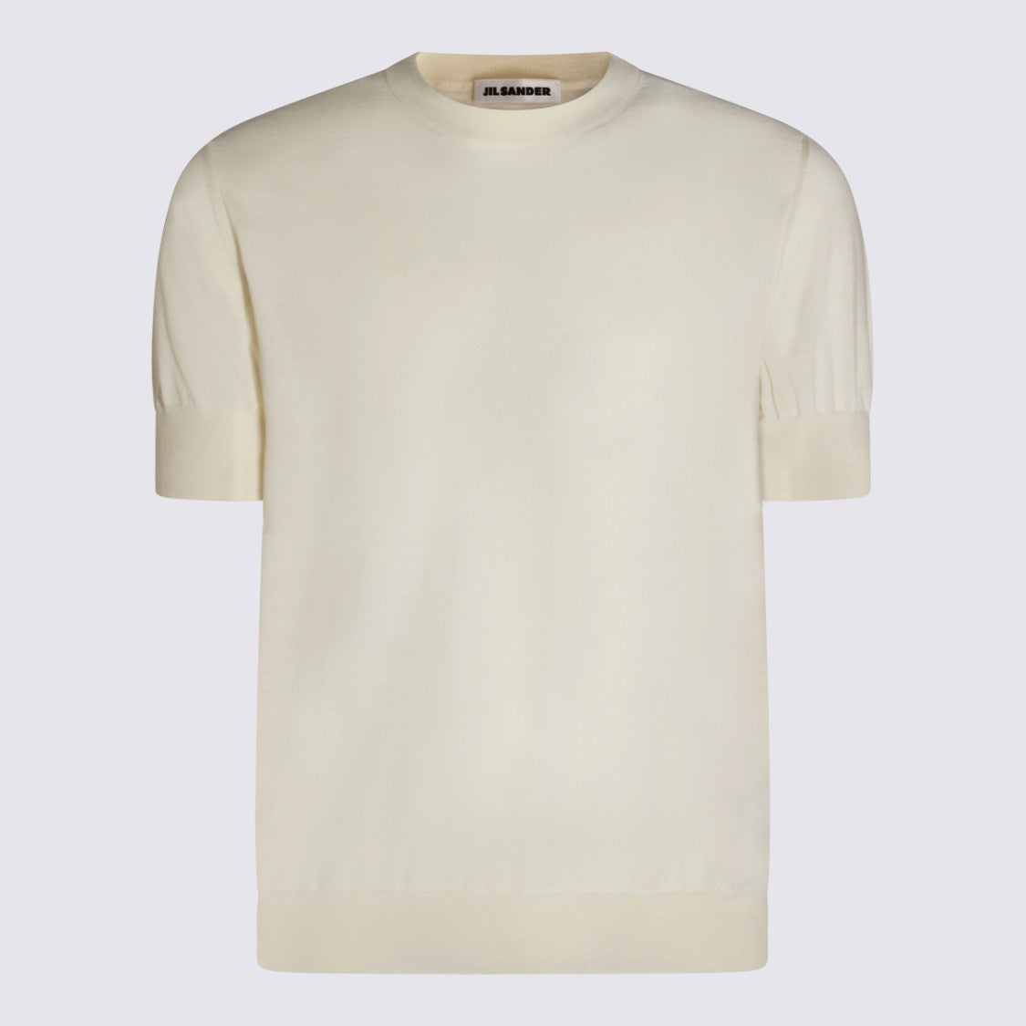 Jil Sander White Wool T-Shirt