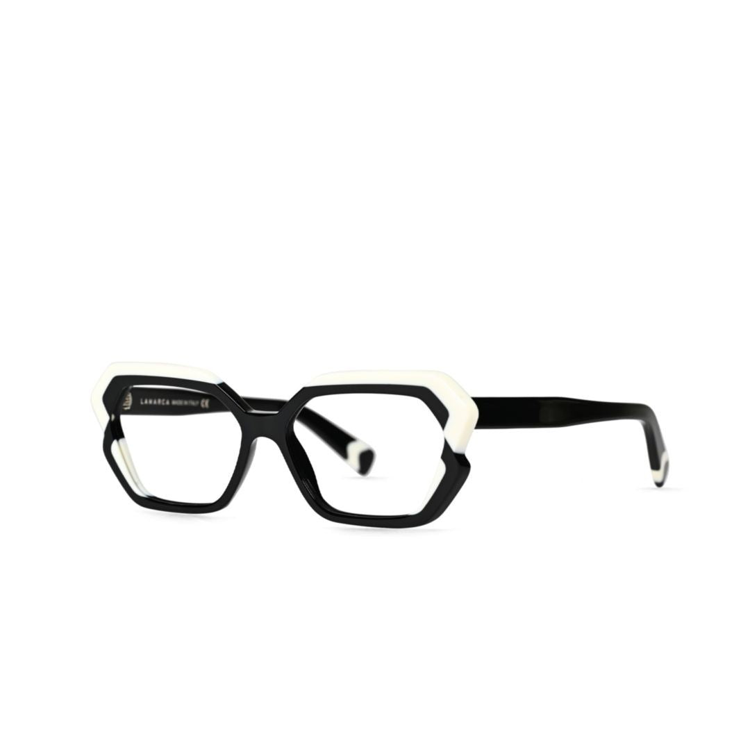 Lamarca 09528 Fusioni 184 Hexagonal Geometric Eyeglasses