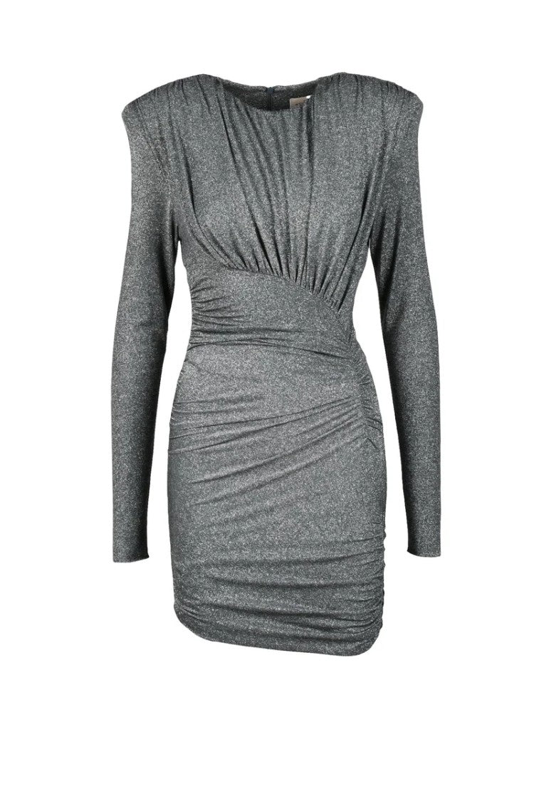 Alexandre Vauthier Short Fitted Dress - Grey
