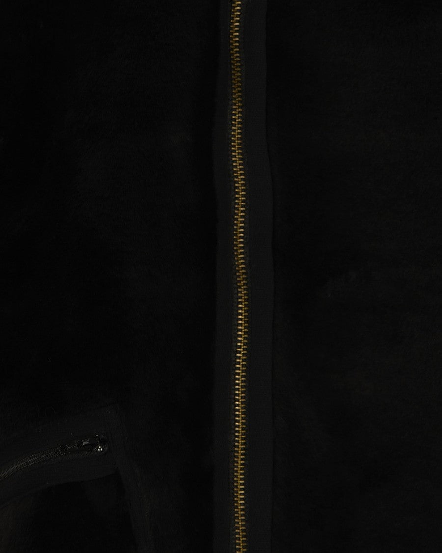 Barbour Acrylic Fleece Vest With Zipper Closure