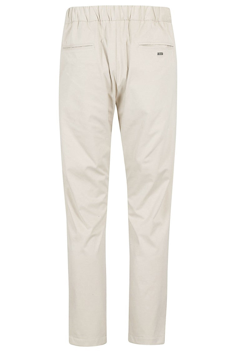 Herno Ice-Colored Suede Effect Pants