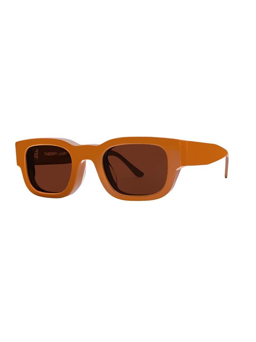 Thierry Lasry Foxxxy Rectangular Bold Acetate Sunglasses