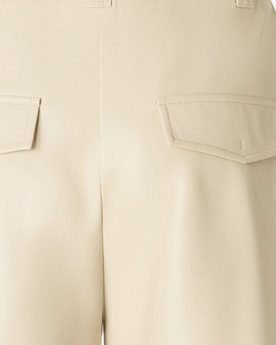 Pinko Balloon Pants With Soft Touch Leather Effect