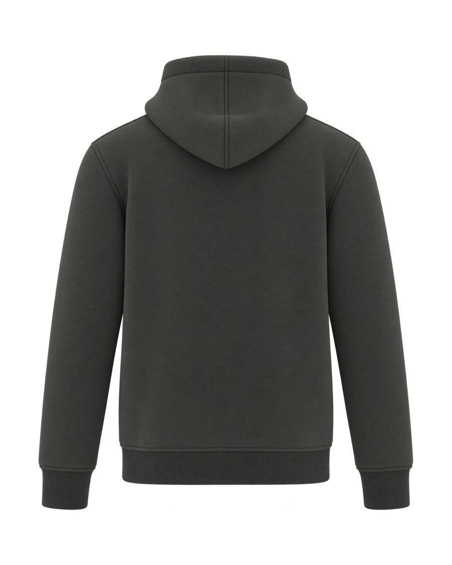 K-Way Lightweight Scuba Fabric Jacket With Adjustable Hood And Ribbed Cuffs