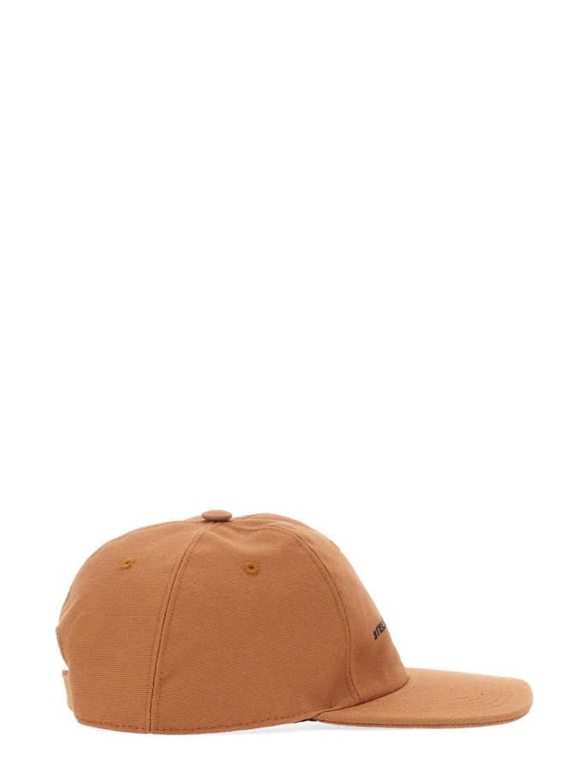 Stella Mccartney Structured Brown Baseball Cap