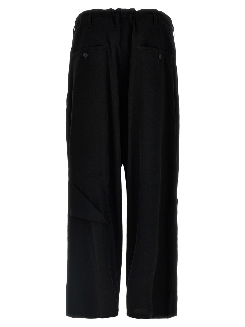 Yohji Yamamoto 'Ta Tuxedo Cut-Out Detail' Pants