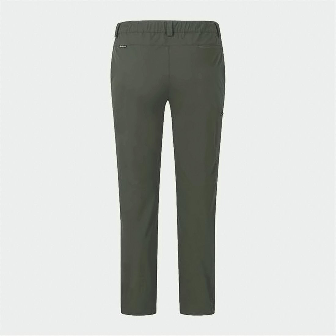 Montura Mid-Rise Straight Pants With Subtle Elastic Waistband