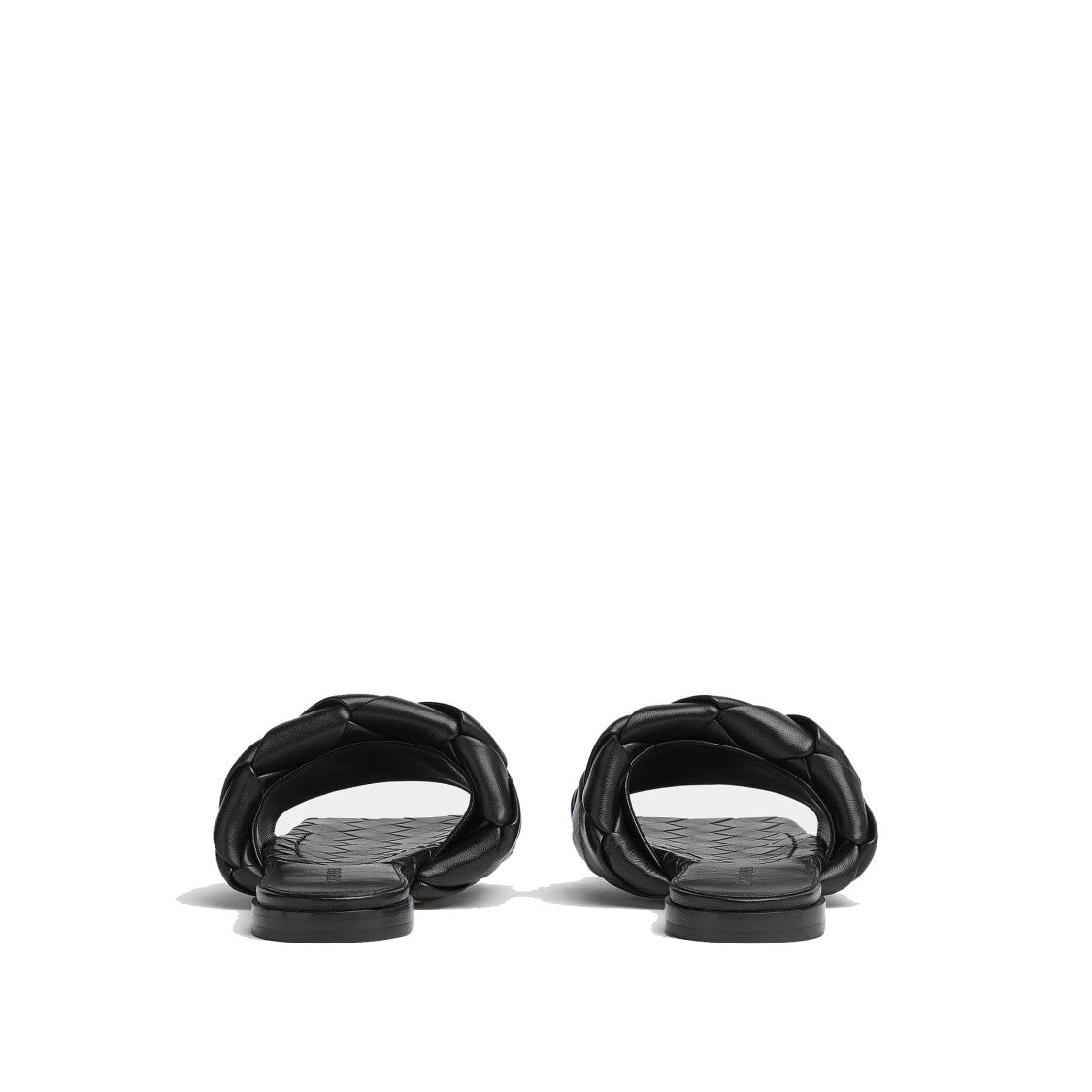 Bottega Veneta Intrecciato Leather Flat Sandals