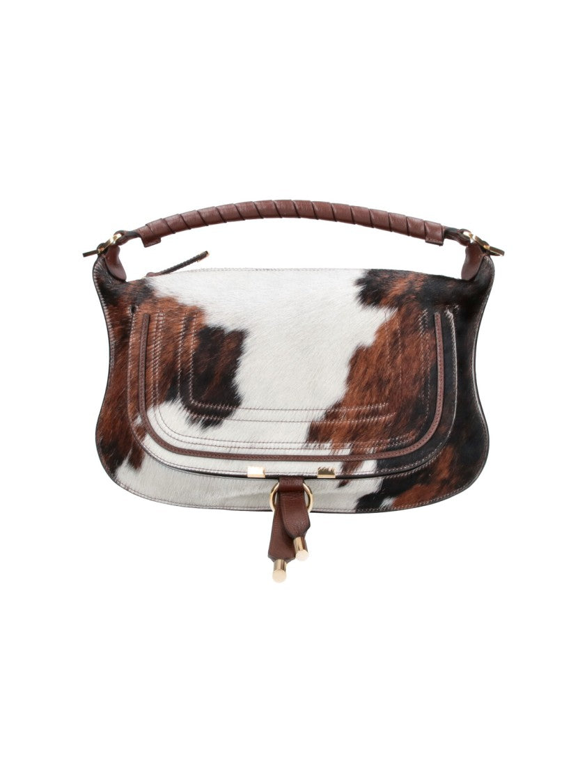 Chloé Braided Leather Marcie Shoulder Bag