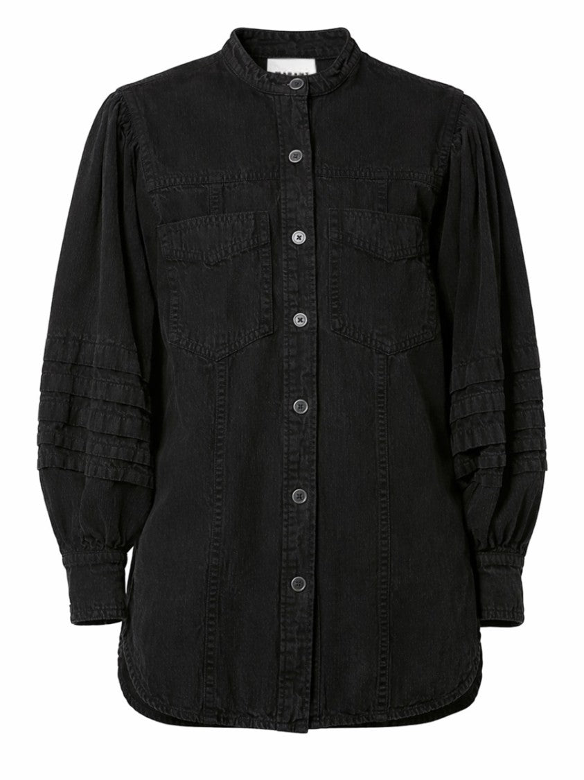 Isabel Marant Étoile Mileda Cotton Voluminous Sleeve Shirt