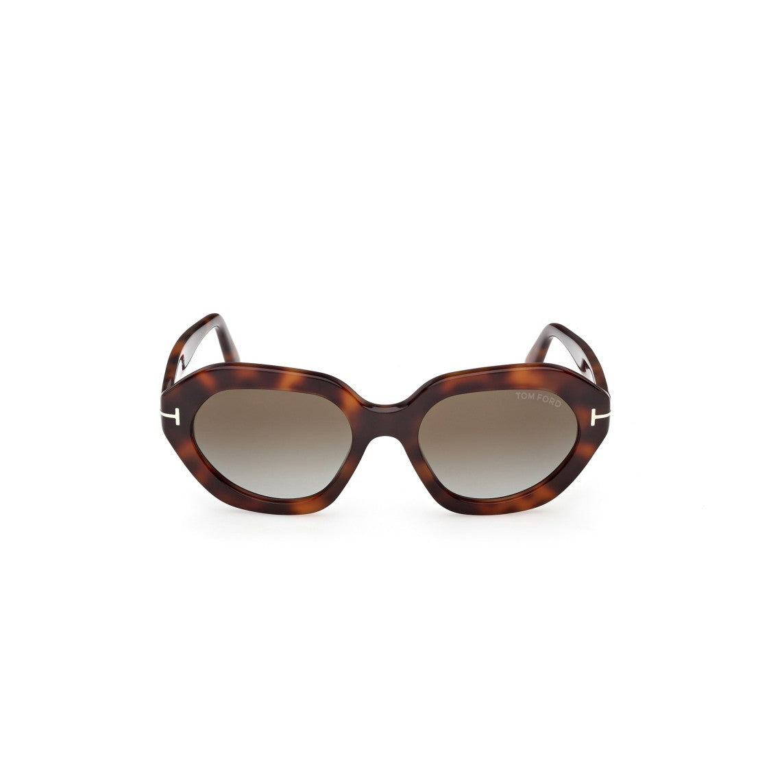 Tom Ford Ft1341 Oversized Rounded Tortoiseshell Sunglasses