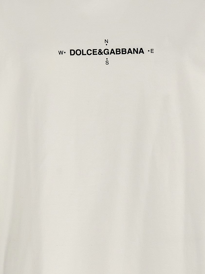 Dolce & Gabbana Relaxed-Fit Cotton T-Shirt With Bold Print