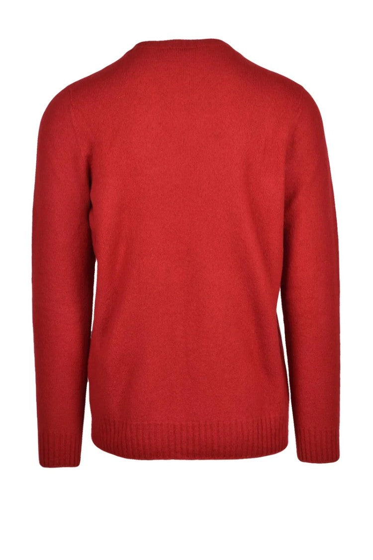Drumohr Crew Neck Sweater - Red