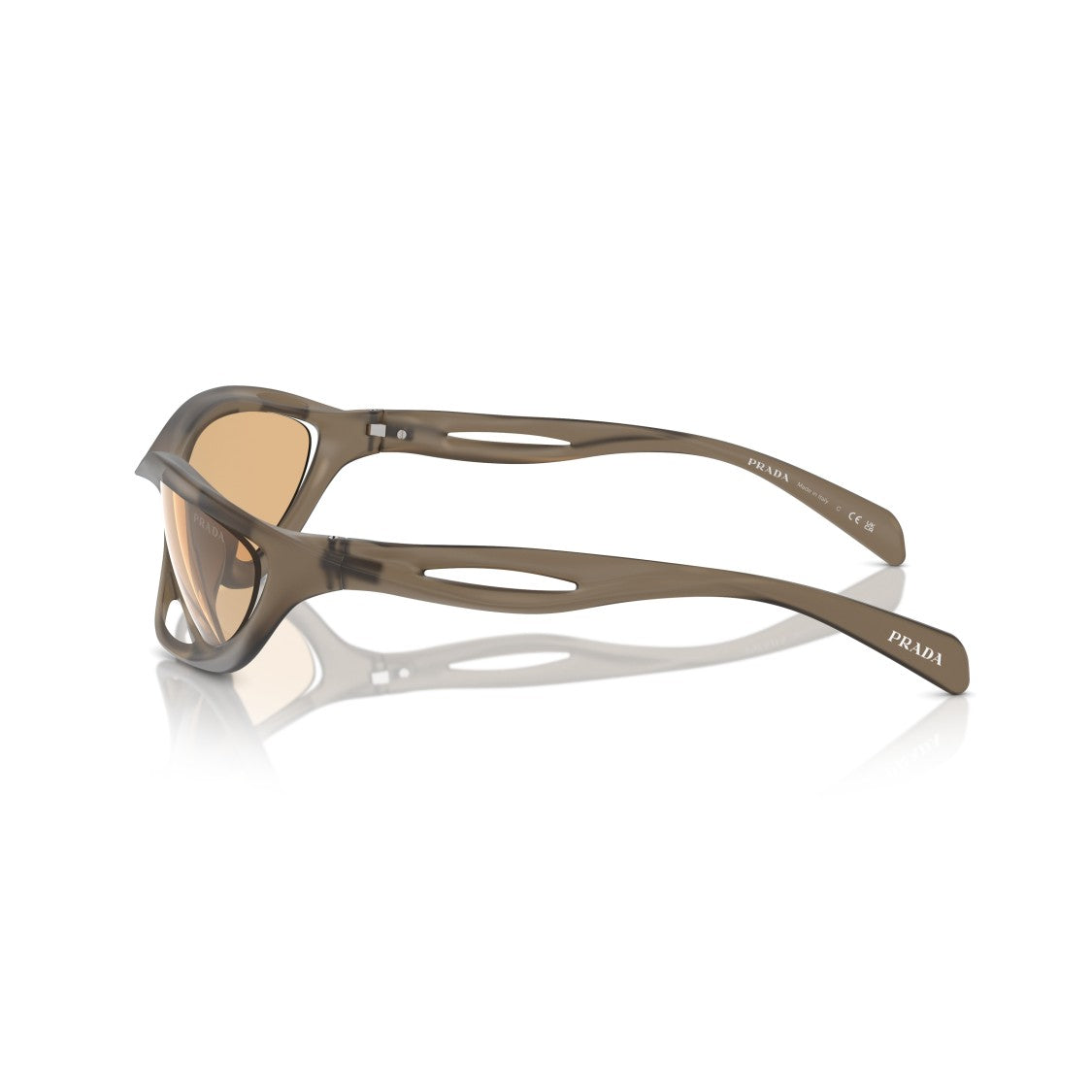 Prada 0Pr A26s Sculptural Brown Sunglasses