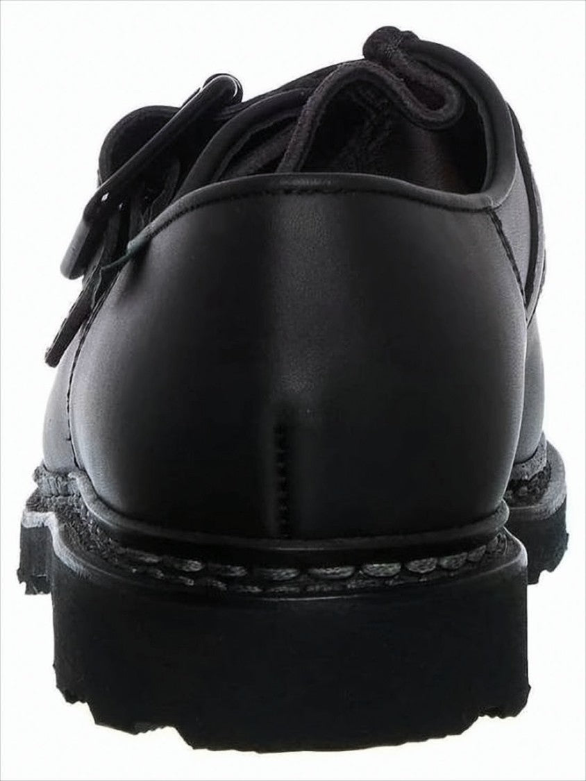 Paraboot Smooth Leather Loafer With Suede Vamp