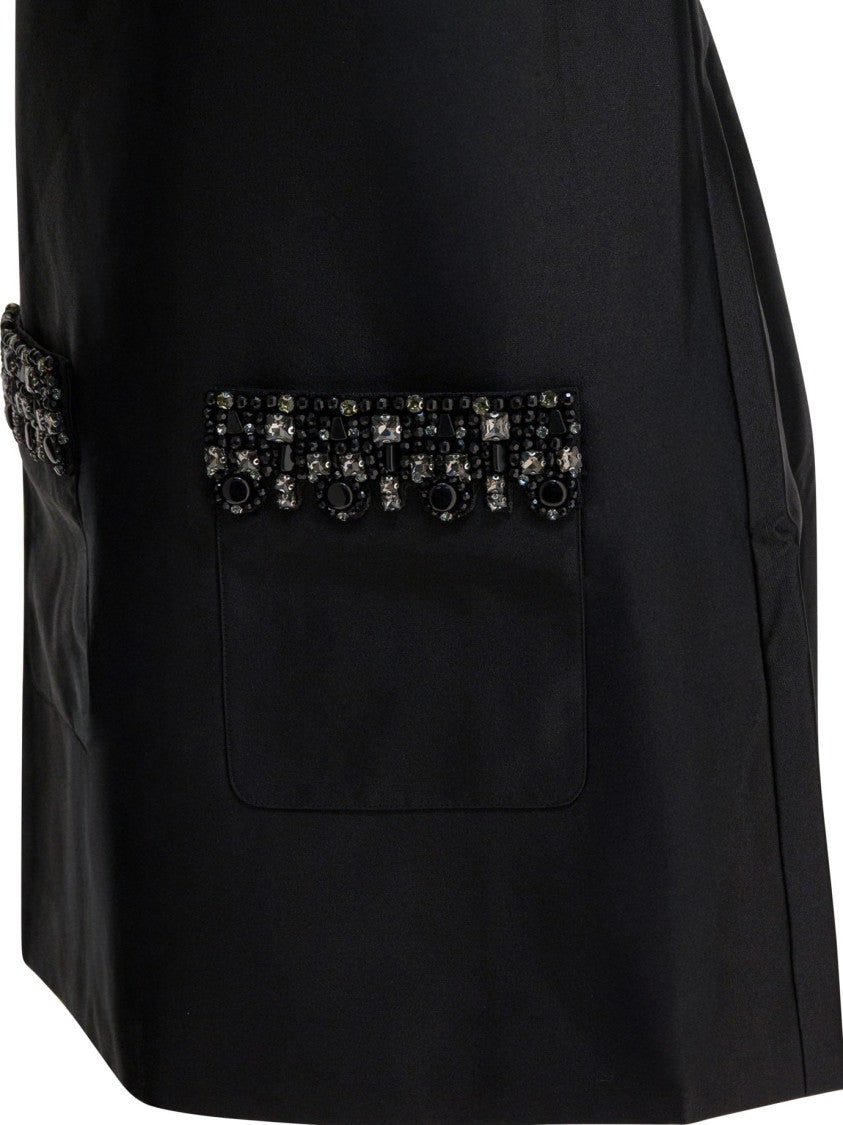 Self-Portrait Embellished Sheath Dress