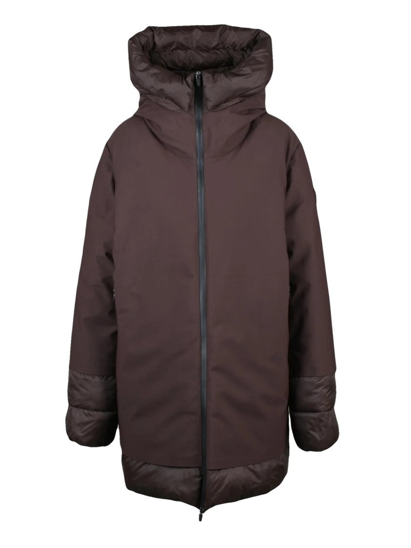 Canadian Brown Polyamide-Blend Padded Jacket