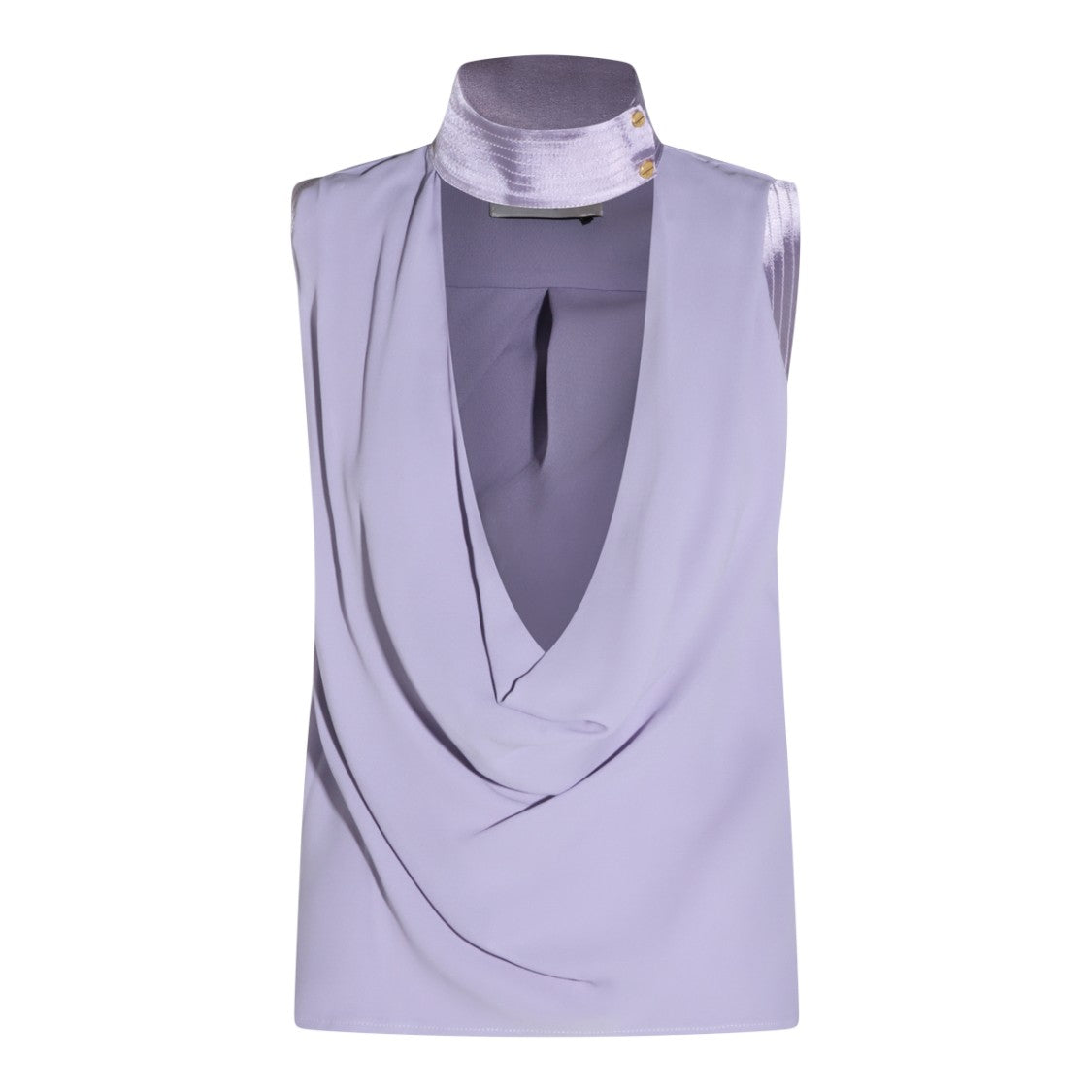Elisabetta Franchi Tailored Lilac Shirt