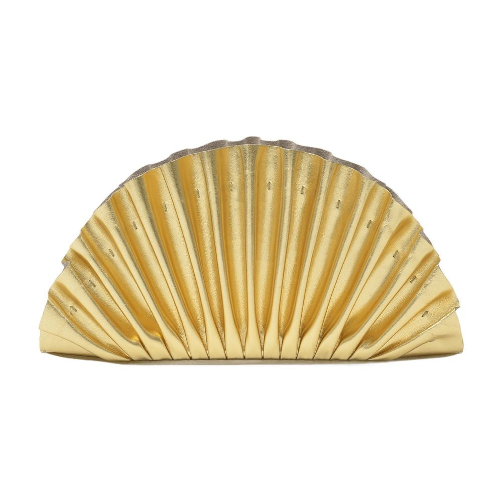 Cult Gaia Nala Mini Clutch With Pleated Detailing