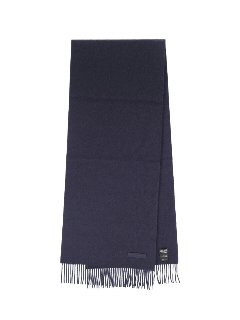 Zegna Cashmere Scarf – Blue