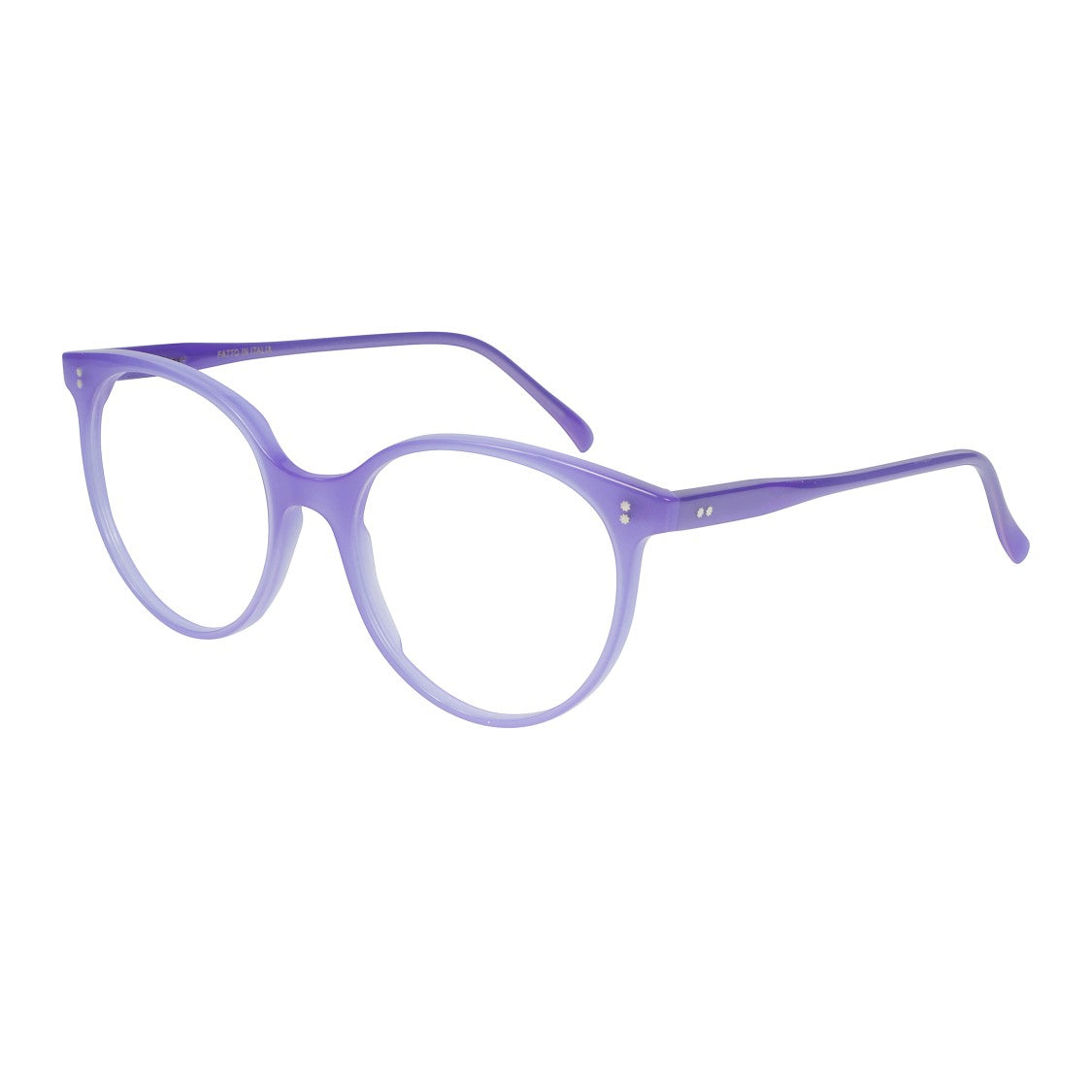 Kador Cynda/N-54 Gradient Purple Rounded Frame Eyeglasses With Slim Temples