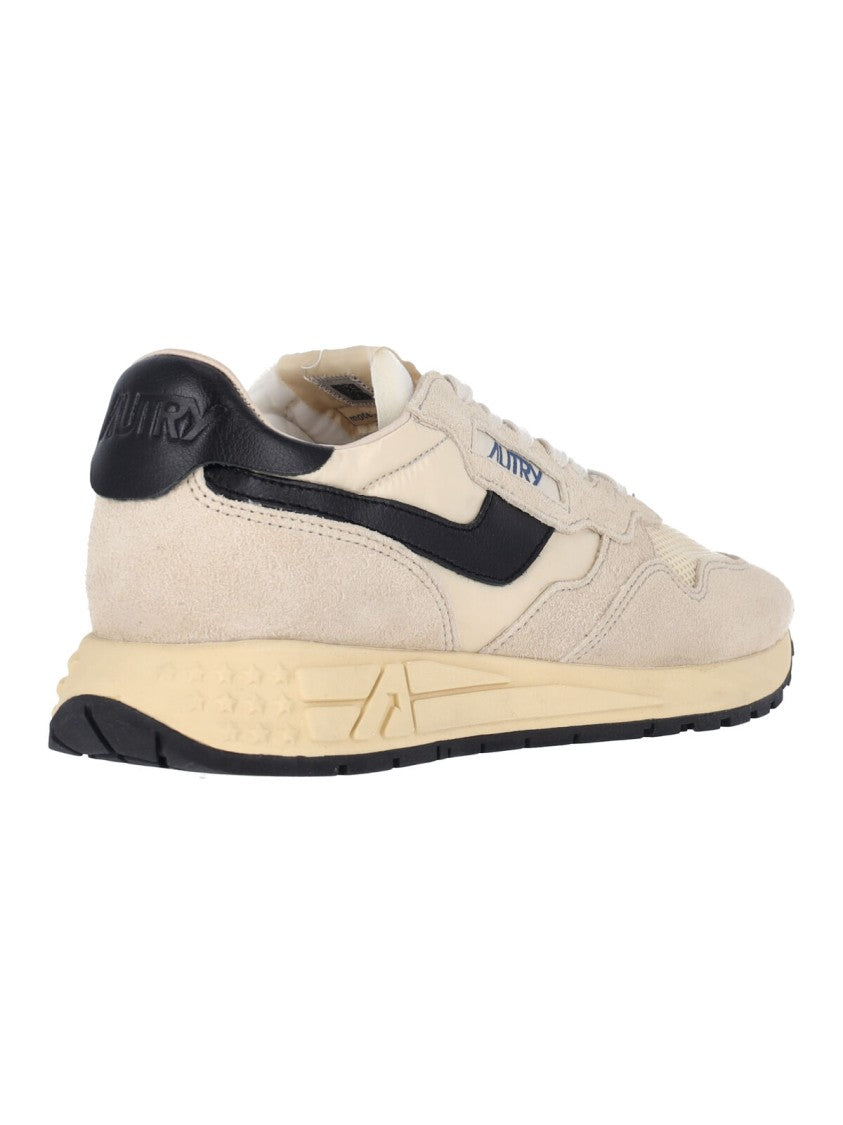 Autry Light Beige Low-Profile Casual Sneakers