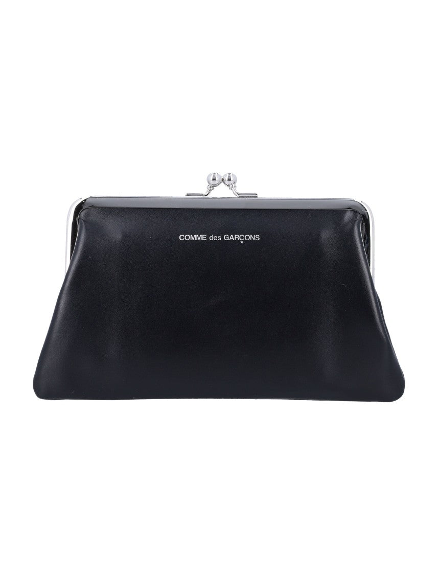 Comme Des Garçons Medium Kiss-Clasp Purse