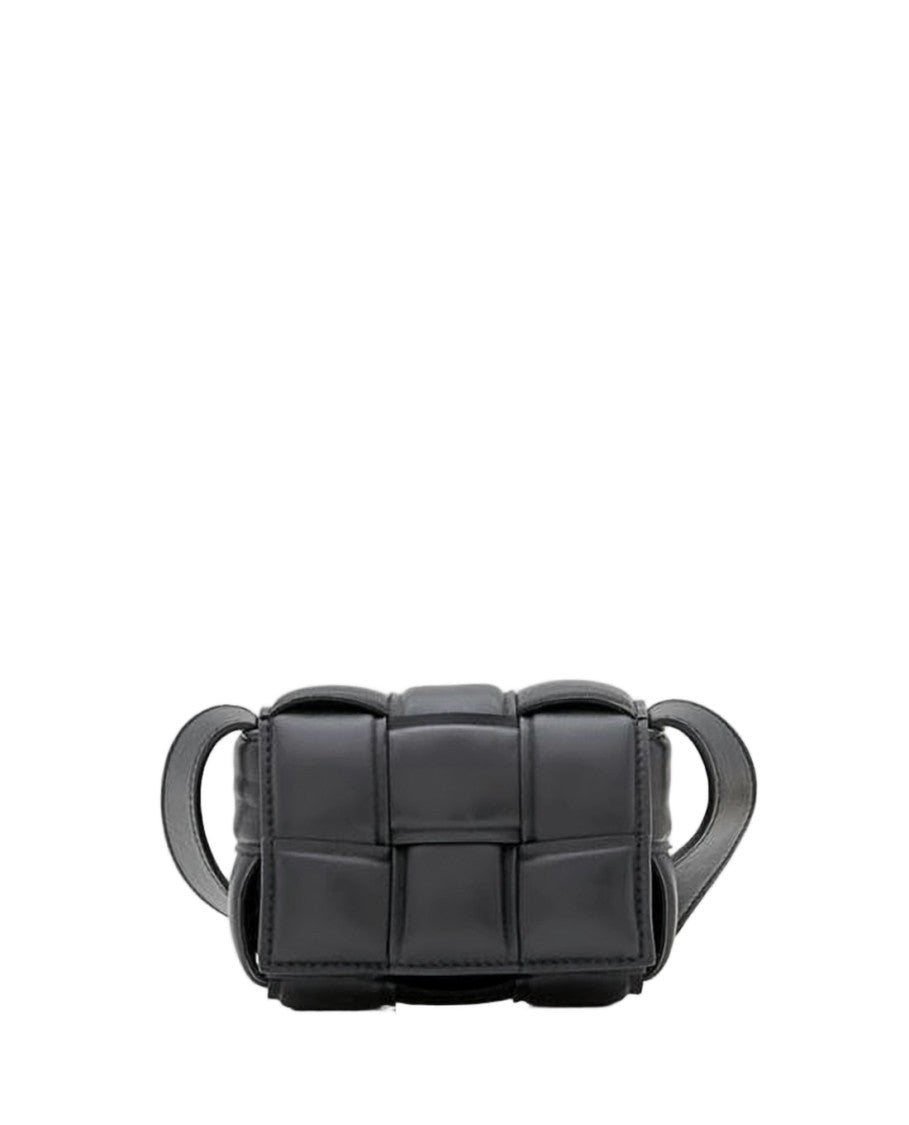 Bottega Veneta Compact Shoulder Bag With Padded Woven Design