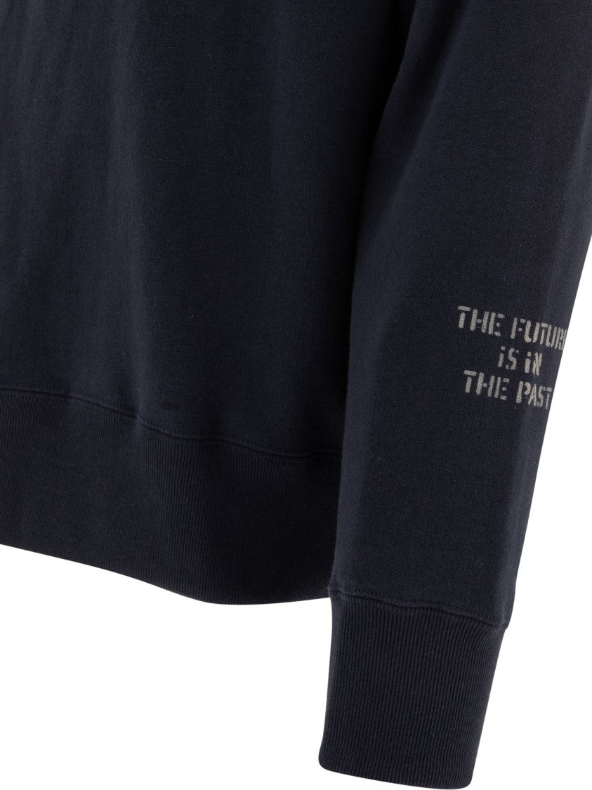 Human Made Sweatshirt With Functional Zipper Pocket