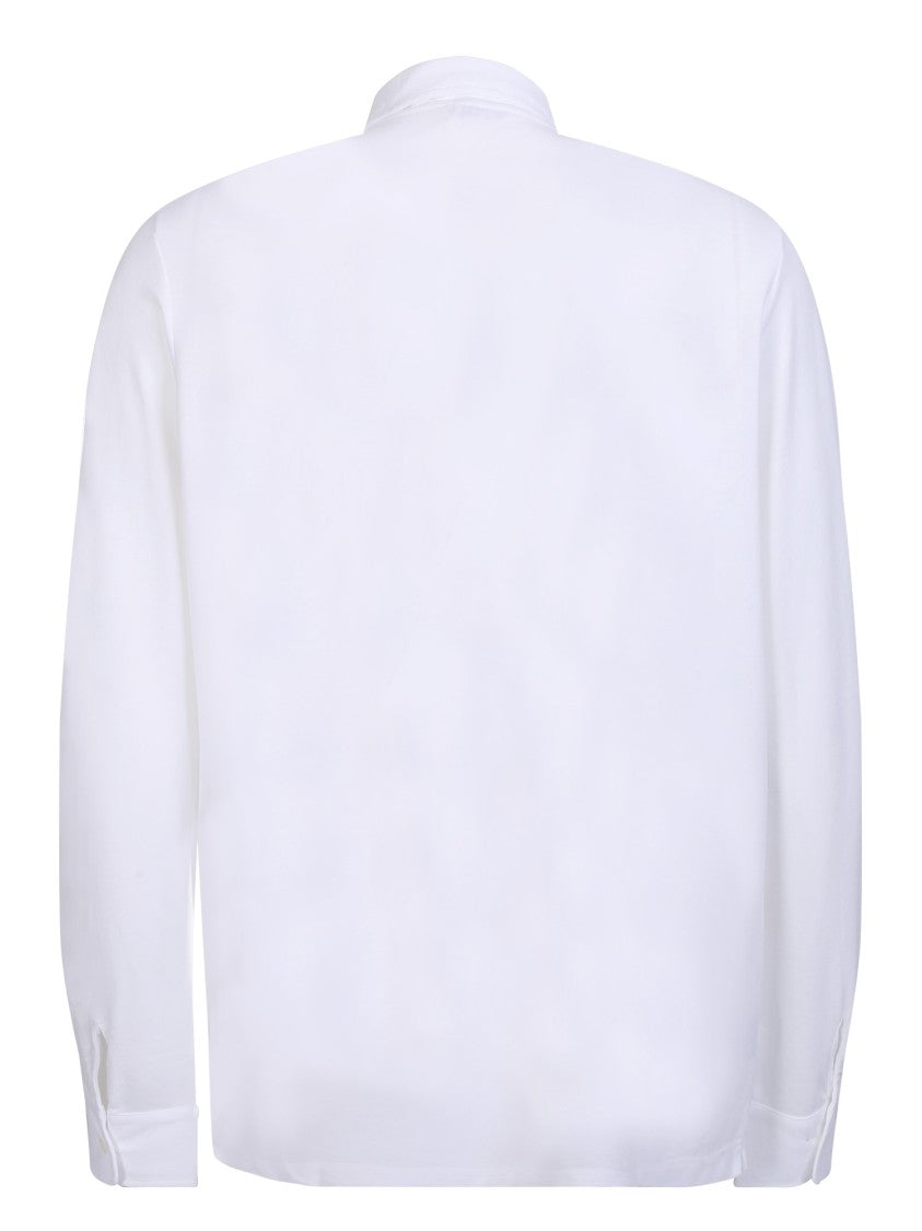 Zanone White Cotton Shirt
