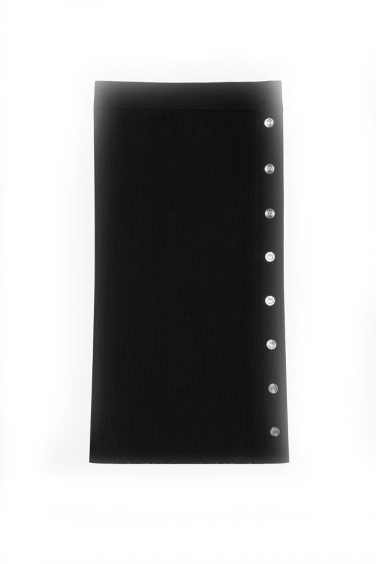 Pinko Black Wool-Blend Skirt