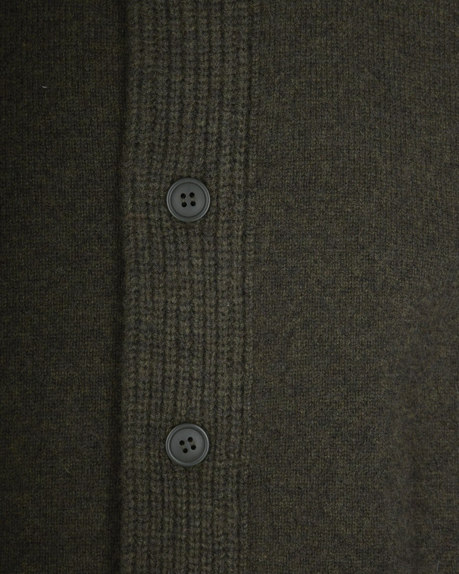 Barbour Green Essential Patch Sweater
