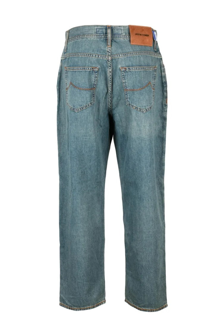 Jacob Cohen Cotton Jeans - Light Blue
