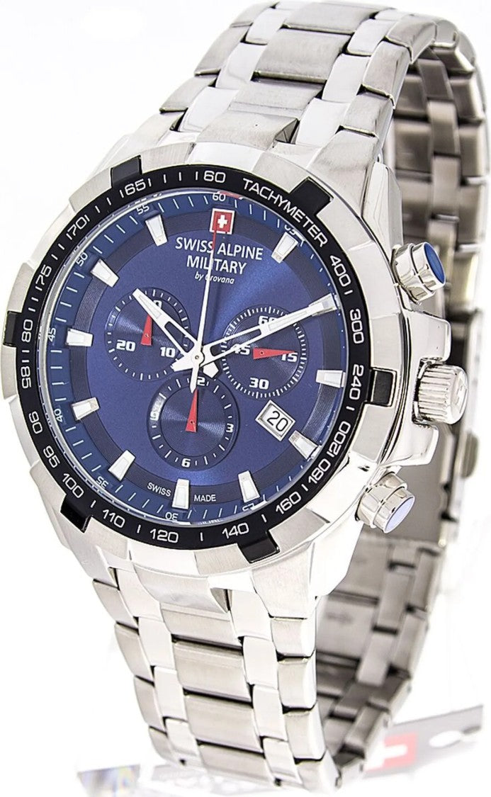Swiss Alpine Military Swiss Alpine Military Star Fighter Chronograph With Tachymeter