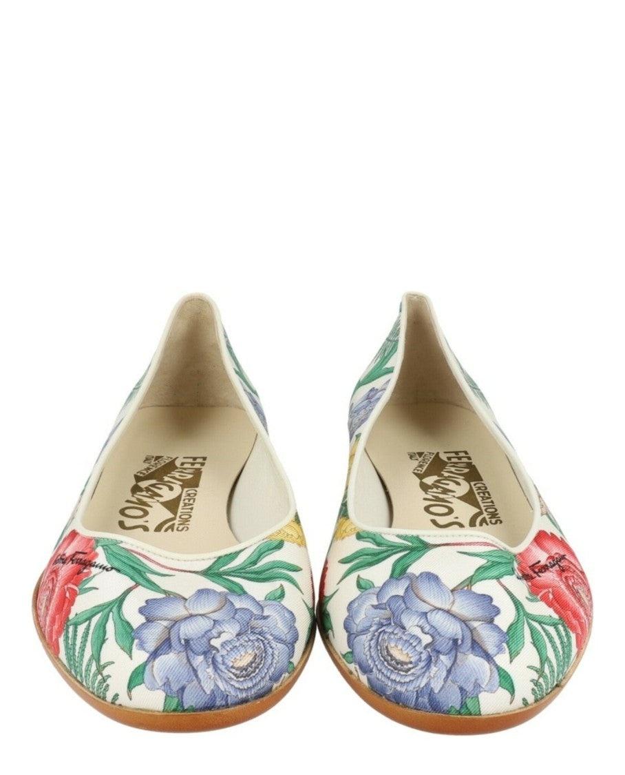 Ferragamo Doris Archive Limited Edition 1950'S Ballet Flats